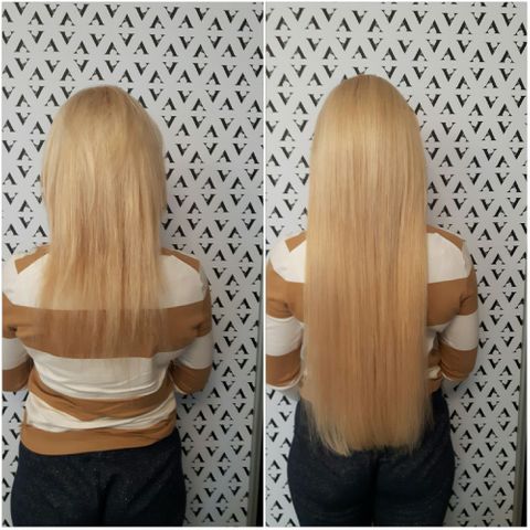 Przedłużanie włosów długoscią 60cm
