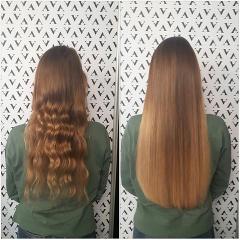 Przedłużanie włosów długoscią 50 cm